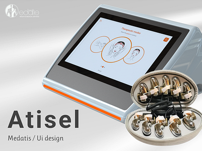 Atisel app design application design branding design illustration lcd design medical ui uidesign uiux uiux design