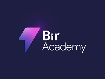 Bir Academy 3d branding grad graphic design illustration logo logotype mark symbol