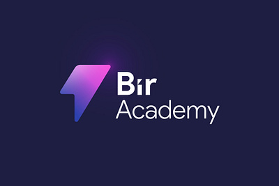 Bir Academy 3d branding grad graphic design illustration logo logotype mark symbol