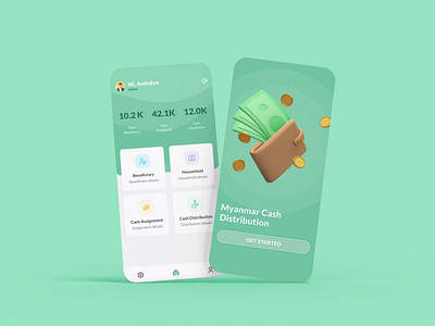 MMR Cash distribution app cash mobile app cash splash cash ui mobile ui splash splash screen ui