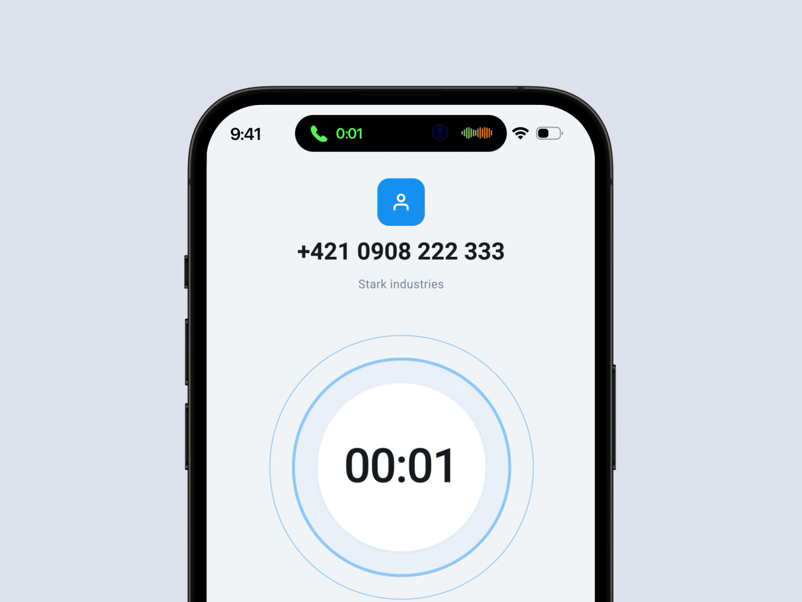 Cloudtalk - Mobile app app call center clean product design ui ux