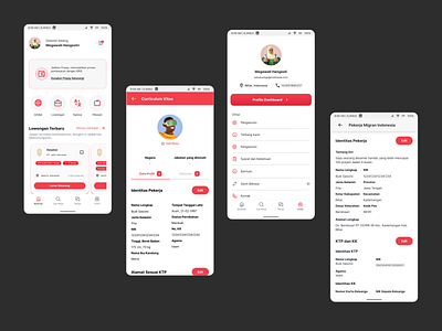 Rumah Pekerja Indonesia (Mobile App Version) app branding mobile app transform ui