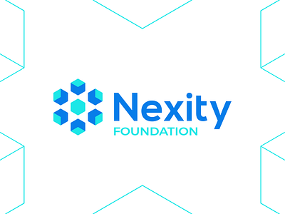 Nexity Network blockchain ecosystem governing body logo design blockchain circular economy dao digital money ecosystem foundation governance governing body logo logo design network non profit supply chain