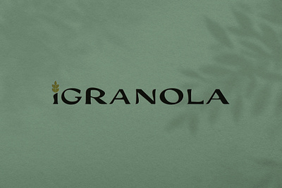 Logo for the "IGRANOLA" branding graphic design logo