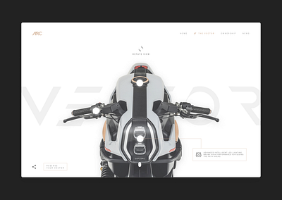 Intro Product Page digitaldesign motorcycle productpage uiux