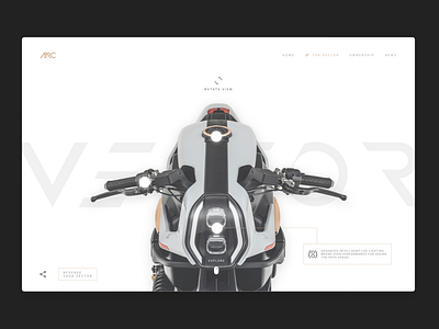 Intro Product Page digitaldesign motorcycle productpage uiux