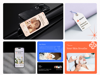 Beauty Salon – Online Appointment Booking Website beauty care website beauty clinic website beauty product beauty product website cosmetics store cosmetics website creative landing page landing pages makeup website mobile responsive nail polish salon salon website skin care website spa website ui ux web website design