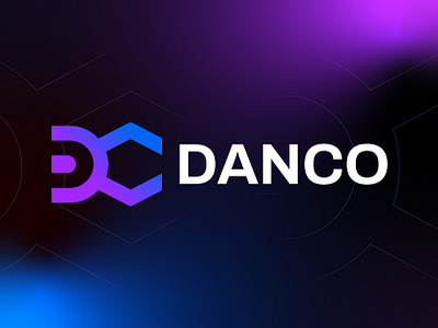 DANCO- Logo Design Concept blockchain branding creative crypto currency decentralized defi firelab focus lab hola lab logo logo design logo designer marketing modern nfts slack startup token web3