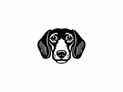 Dachshund Dog Logo animal branding dachshund design dog emblem friendly icon illustration logo mark modern pet playful puppy vector vet wiener