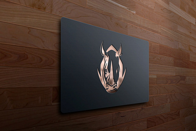 Rhino Logo graphic design logo