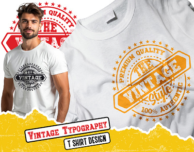 Custom Vintage Typography T-Shirt Design retro retro vintage logo retro vintage typography t shirt design typography t shirt design vintage vintage logo vintage t shirt vintage t shirt design vintage typography