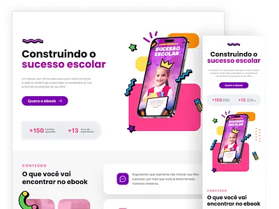 UI/UX - Landing Page branding graphic design ui