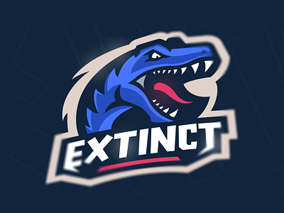 Extinct Sports - Mascot Logo brand branding design illustrator logo logo design logodesign logos mascot mascotlogo