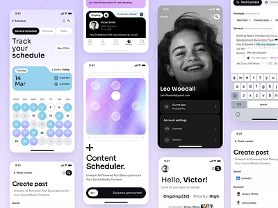 Socio - Mobile App for AI ai ai startup app design application design arounda artificial intelligence design interface ios app design mobile app open ai product service startup ui uiux ux