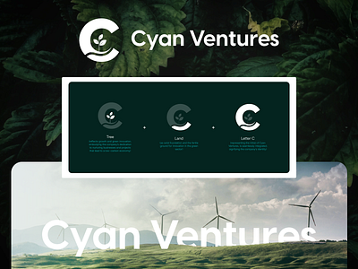 Cyan Ventures - Website Design agency branding design graphic design illustration logo mockup showcase ui ui design ux design website website design