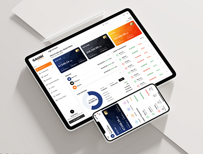 Investing Admin Dashboard - Gaudi Matic admin app design branding dashboard design figma illustration investing mobile design ui ui design ux design web design