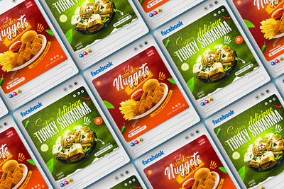 social-media-post design & food-social-media-post ads advertising banner banner design branding chicken fast food food food menu graphic design instagram post menu mockup post poster restaurant snacks social media social media post template