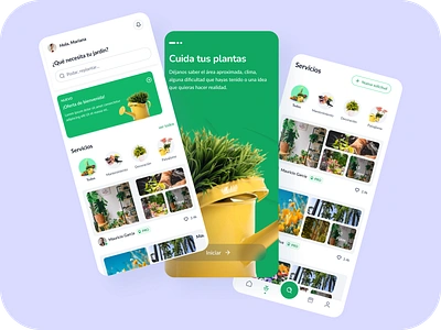 Garden branding ui