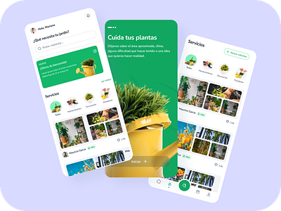 Garden branding ui