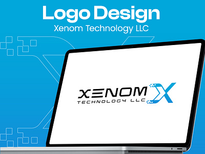 Xenom Logo Design graphic design logo typography