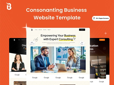 Consonanting Business – Your Strategic Partner for Success branding business consulting business solutions consulting firm corporate digital strategy figma template mobile responsive professional services responsive design startup strategy ui ui design uiux design uix user interface ux ux design web design