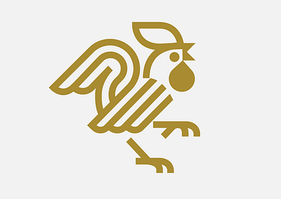 LOGO - ROOSTER birds branding chicken design egg farms graphic design icon identity illustration logo marks rooster roosters symbol ui