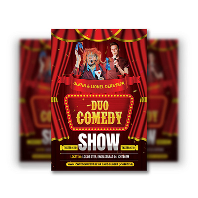 Comedy Show Flyer Design comedy comedy flyer comedy poster comedy poster design comedy show comedy show flyer comedy show marketing comedy show ticket creative flyer dua comedy dua show duo comedy show flyer flyer design fun post er design fun show marketing flyer poster poster design posters