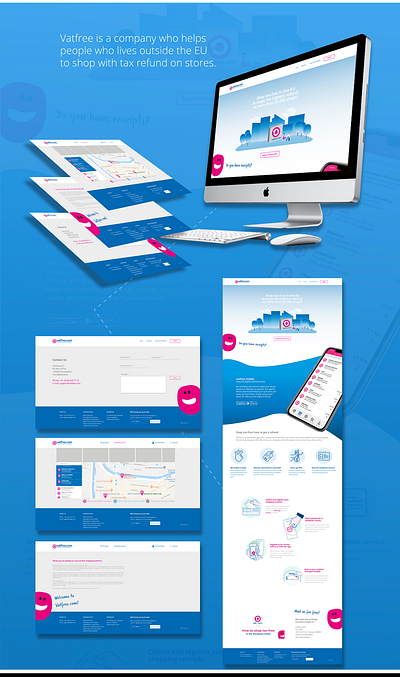 WEB DESIGN | Vatfree graphic design ui ux web design