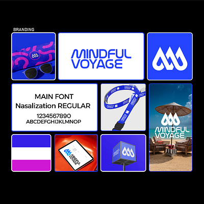 Mindful Voyage | Logo Design arabic brand branding design fluid graphic design hotel illustration logo logo mark logo type mark ocean poster resort sea type typography vector water