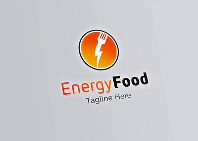 EnergyFood Logo Design app branding design energy logo energyfood food logo graphic design illustration logo logo design typography ui ux vector