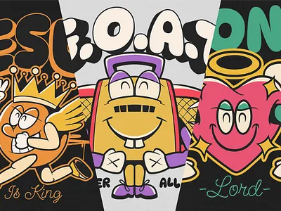 Christian Graffiti Bundle apparel design art artwork cartoon christian clothing design design graffiti illustration jesus street art streetwear t shirt design