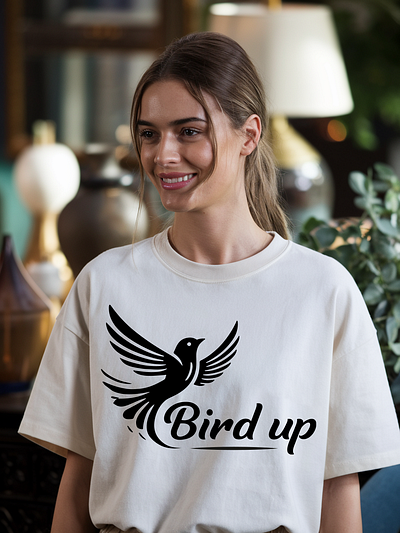 Bird T-shirt design branding design graphic design illustration logo logo design t shirt design typography design ui vector