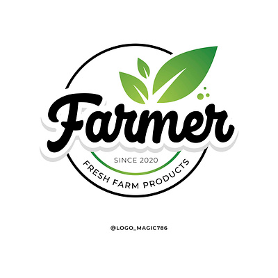 Farmer Logo 3d animation branding graphic design logo motion graphics