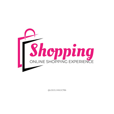 Shopping Company Logo 3d animation branding graphic design logo motion graphics ui