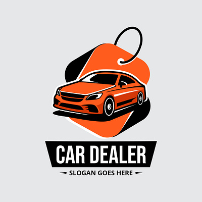 Car Dealer logo 3d animation branding graphic design logo motion graphics ui