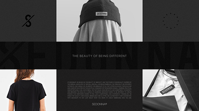 SEDONNA® Branding by INDUSTRIA® apparel brand design brand identity brand image brand presence brand voice branding branding agency branding guidelines clothing clothing brand design clothing label design fashion fashion industry graphic design identity design logo logo design packaging