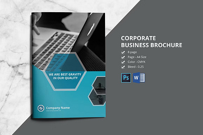 Corporate Business Brochure agency agreement business business brochure clean company brochure company profile contract corporate corporate brochure creative invoice layout minimal ms word multipurpose photoshop template professional profile project proposal