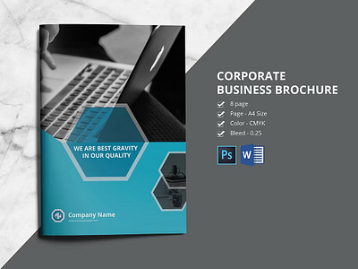 Corporate Business Brochure agency agreement business business brochure clean company brochure company profile contract corporate corporate brochure creative invoice layout minimal ms word multipurpose photoshop template professional profile project proposal