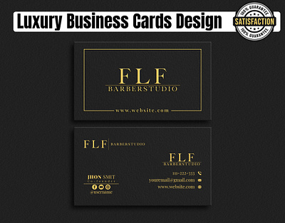 Luxury Business Card Design business card business card design business cards luxury luxury business card minimalist modern modern business card professional stationery design unique business card visiting card