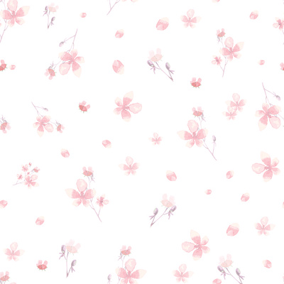 flower illustration pattern design seamless pattern