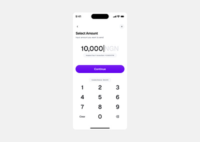 Select Amount design fintech ui ui design ux ux design