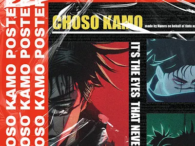 poster design /anime fan merch graphic design poster design