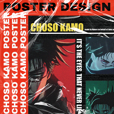 poster design /anime fan merch graphic design poster design