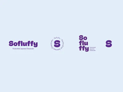 SoFluffy - Logo Design bakery bakery design bakery logo branding cake cake logo cake shop candy candy shop cheesecake design fluffy cake graphic design japanese cheesecake logo logo design logotype pastry shop vector visual identity