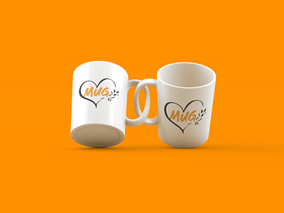 Coffe is Happy valentine's day mug design vector coffee glass