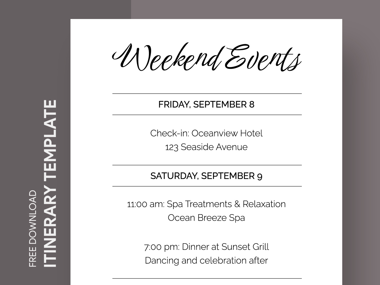 Birthday Trip Itinerary by Gdoc on Dribbble birthday-trip-itinerary-by-gdoc-on-dribbble