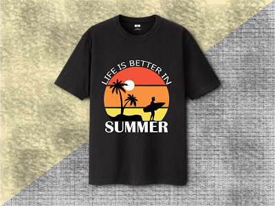 Betch Summer T-Shirt Design, Summer T-Shirt Design abstract