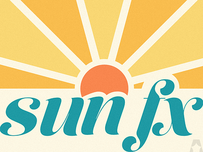 Sun branding graphic design logo