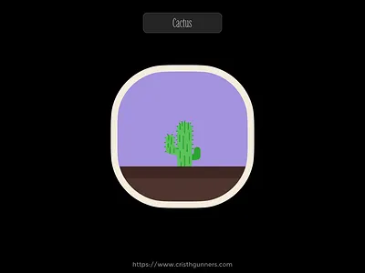 Badge Cactus badge branding cactus challenge concept dailyui desert design illustration interface logo nature ui ux