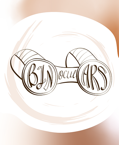 Lettering Binoculars | Inktober 2024 | Calligraphy 2d art calligraphy challenge digital digital art drawing graphic graphic design illustration ink inktober inktober 2024 inktober2024 lettering letters line art lineart vector vector illustration